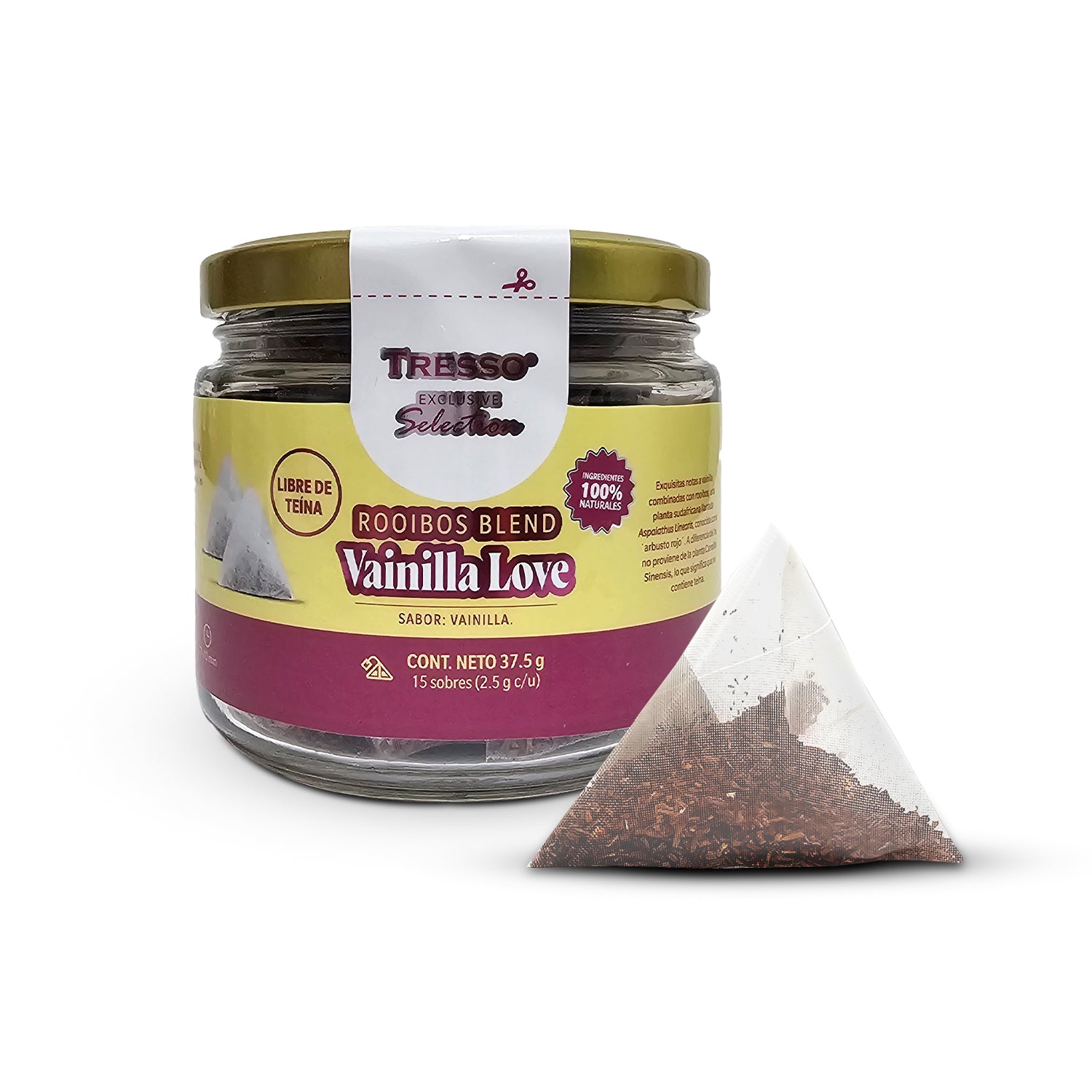 Rooibos Blend Vainilla Love 15 sobres con 2.5g c/u