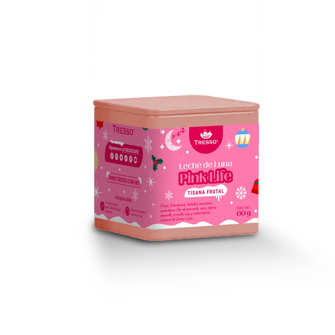 Tisana Frutal Leche de Luna Pink Life