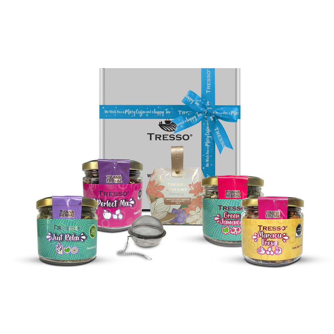 Regalo 4 tisanas + granos con chocolate