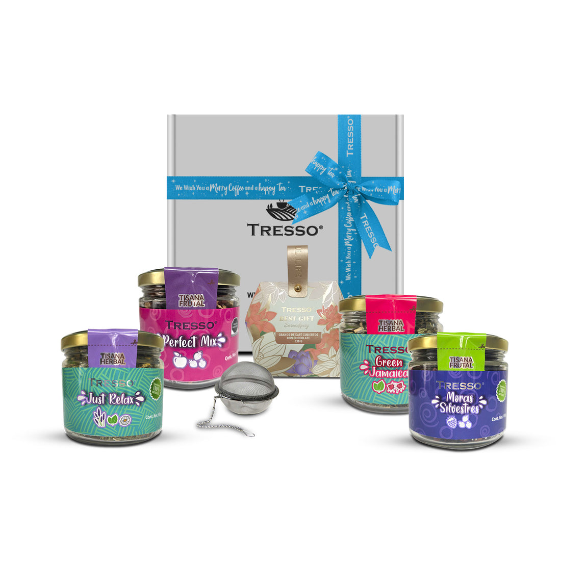 Regalo 4 tisanas + granos con chocolate