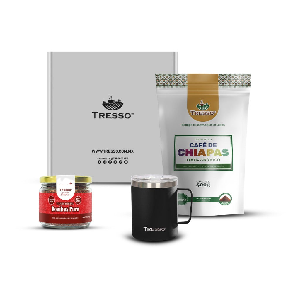 Kit de café y té para él