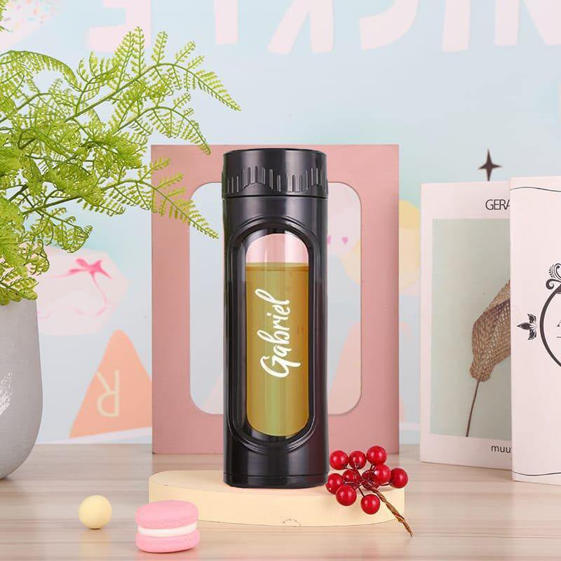 Botella de Vidrio con Infusor para Té para Él - TRESSO®