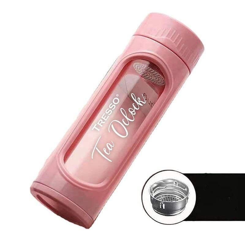 Botella de Vidrio con Infusor para Té - TRESSO®