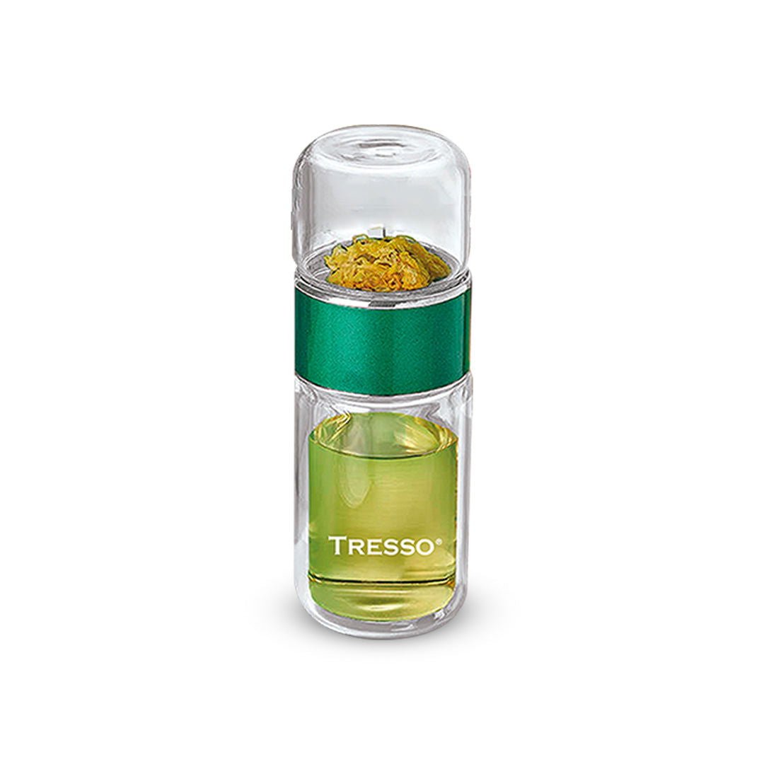 Botella Doble Pared Con Infusor Para Tisana (Exclusivo CDMX) - TRESSO®
