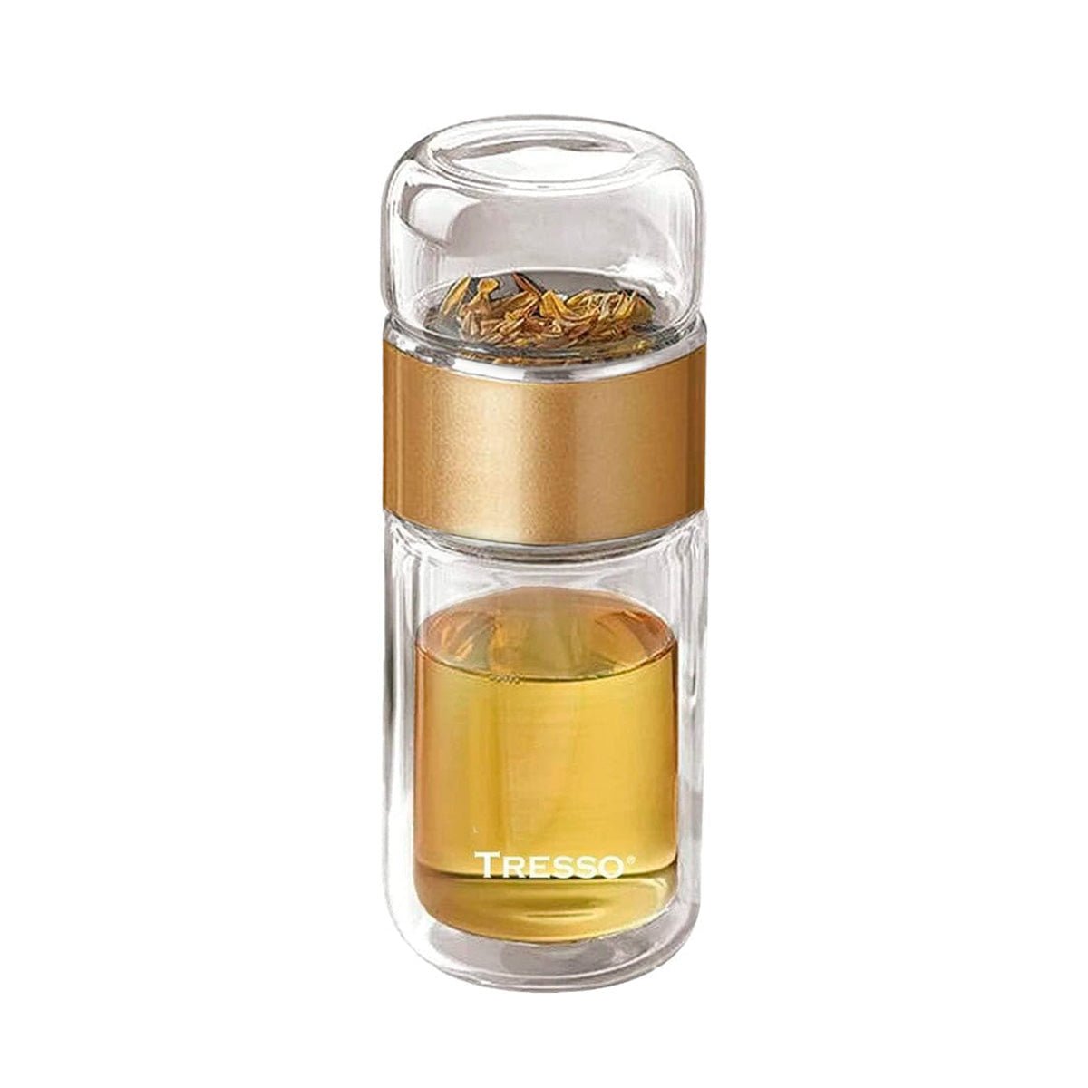 Botella Doble Pared Con Infusor Para Tisana (Exclusivo CDMX) - TRESSO®