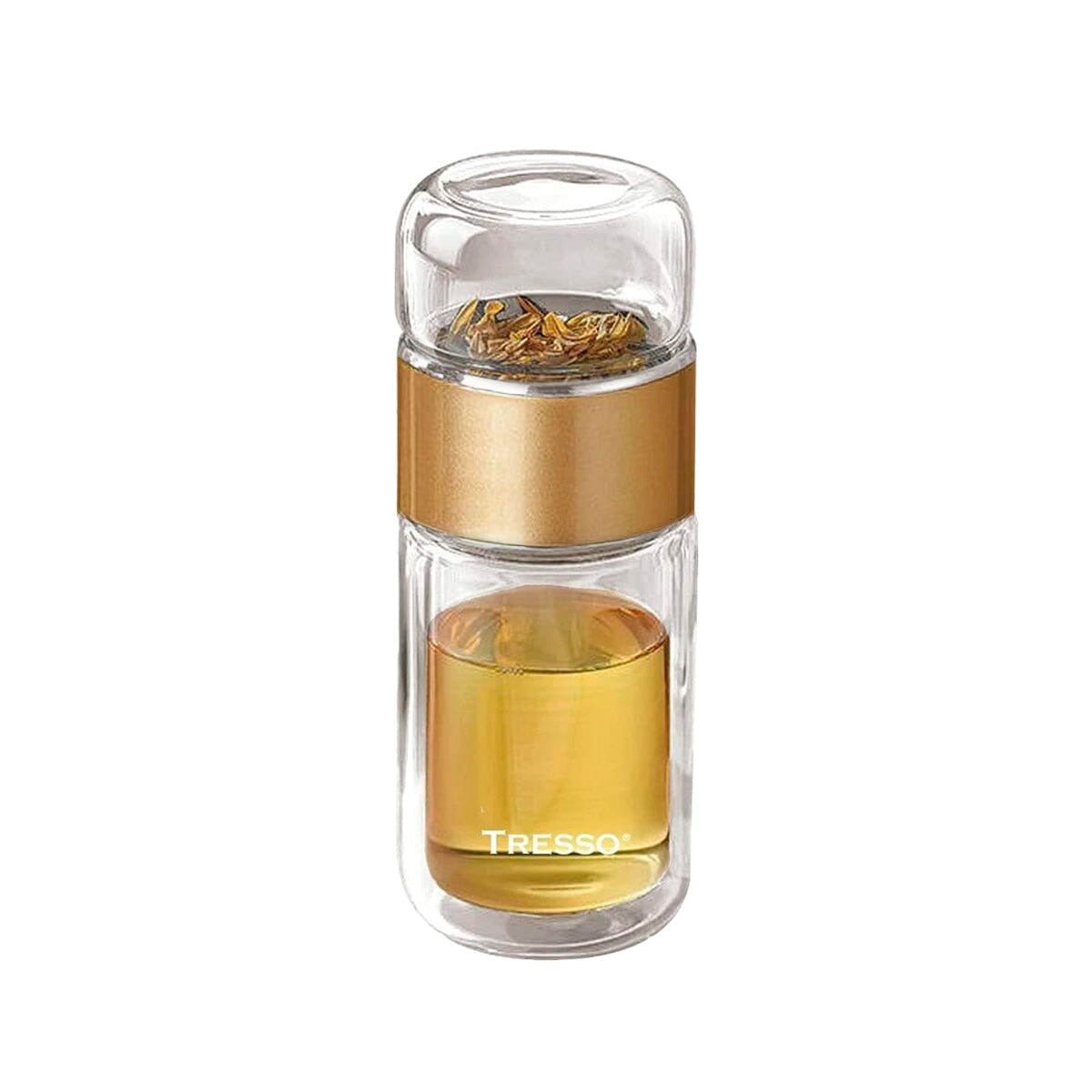 Botella Doble Pared Con Infusor Para Tisana para Él - TRESSO®