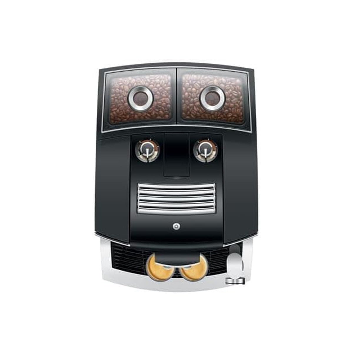 Cafetera Jura J8 TWIN color diamond black - TRESSO®
