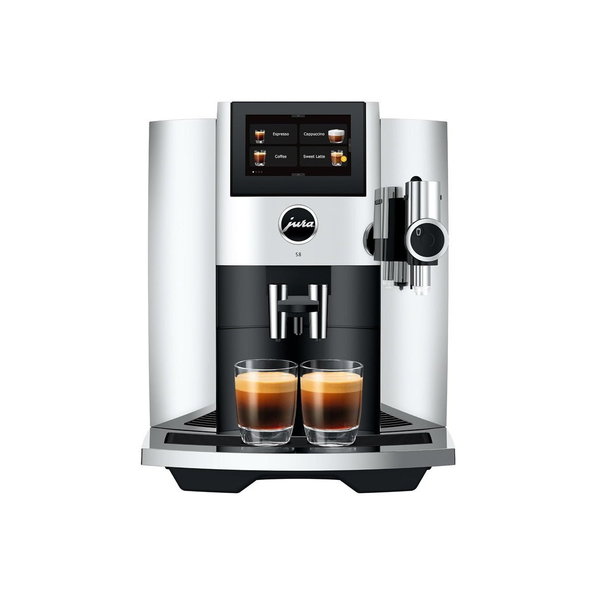 Cafetera Jura S8 color platino - TRESSO®