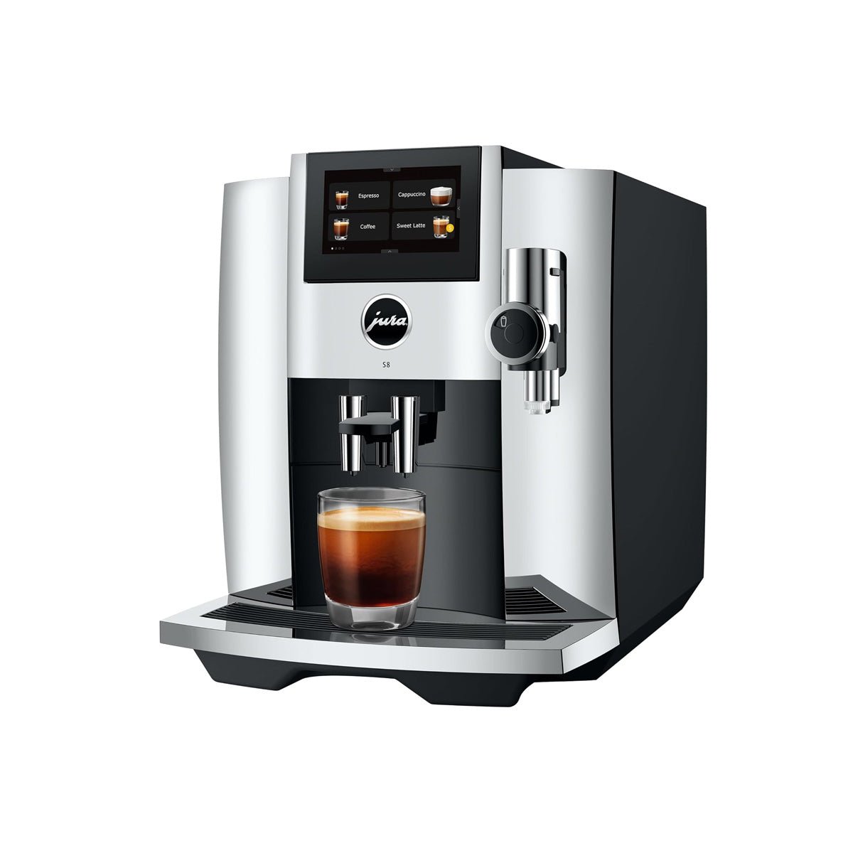 Cafetera Jura S8 color platino - TRESSO®
