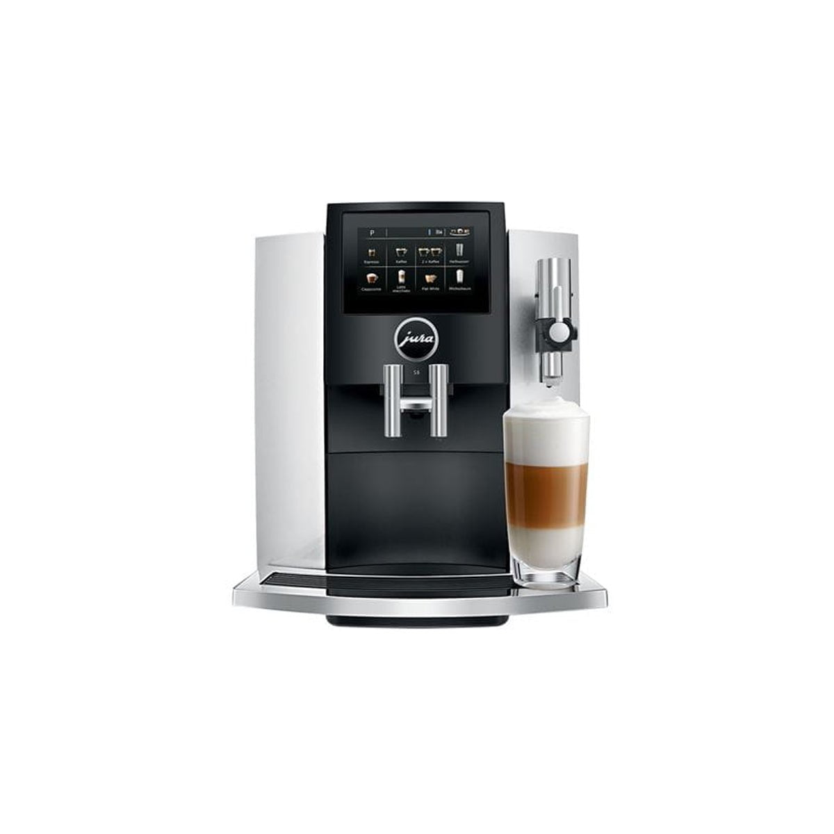 Cafetera Jura S8 color platino - TRESSO®