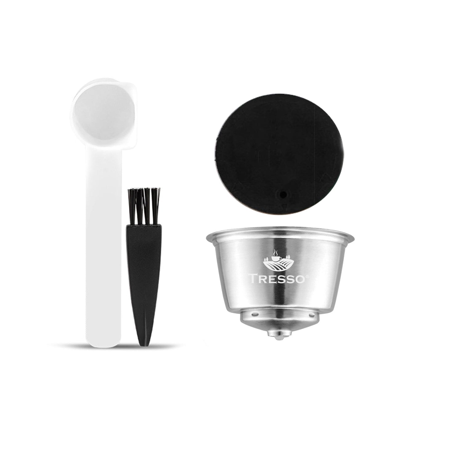 Cápsula recargable para café de acero inoxidable compatible con Dolce Gusto - TRESSO®