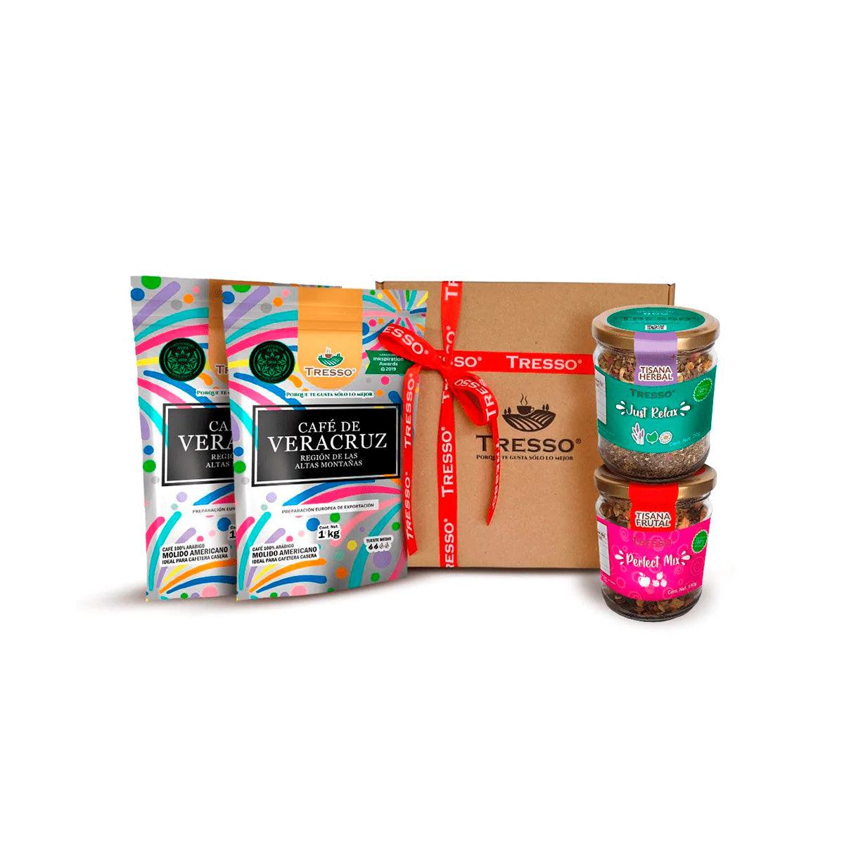 Combinación Especial - Regalo 2 Tisanas + 2 Cafés - TRESSO®