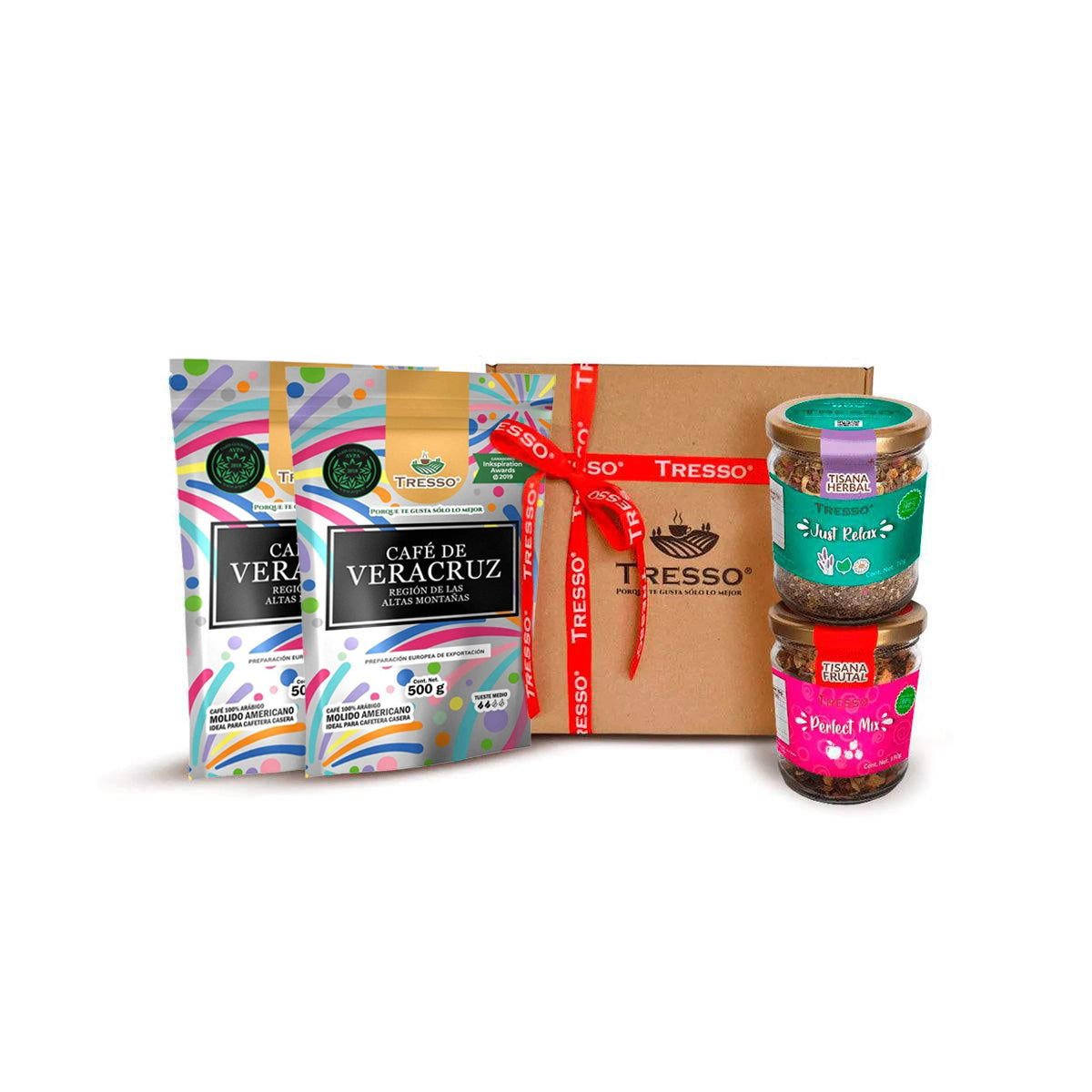 Combinación Especial - Regalo 2 Tisanas + 2 Cafés - TRESSO®