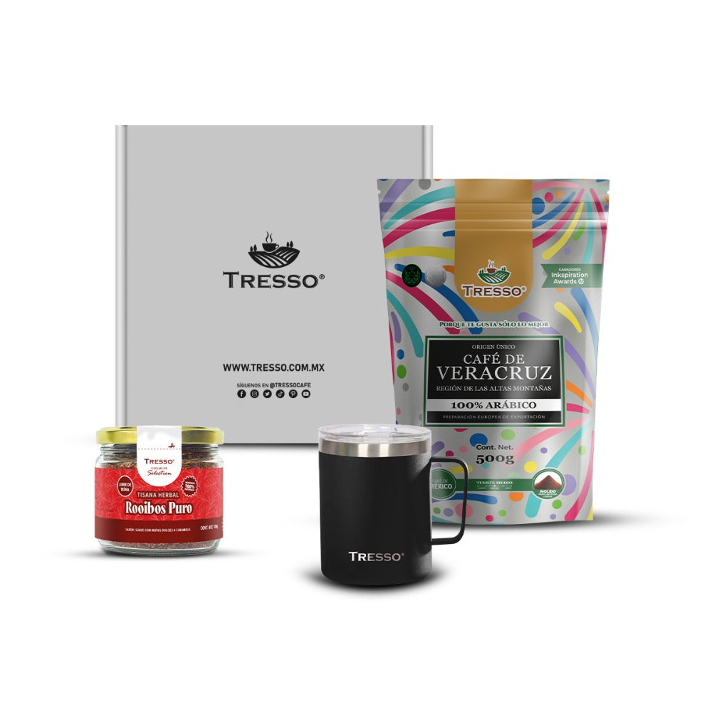 Kit de café y té para él