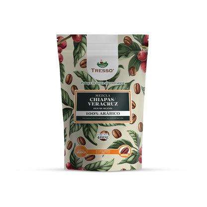 Café House Blend Mezcla Chiapas - Veracruz 400g-1kg