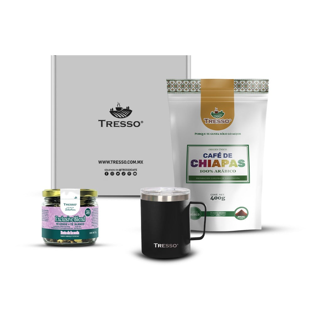 Kit de café y té para él