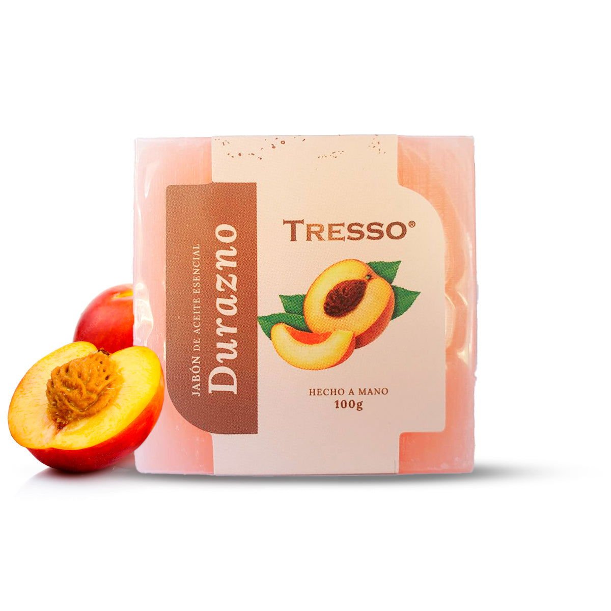 Jabón de aceite esencial de Durazno - TRESSO®