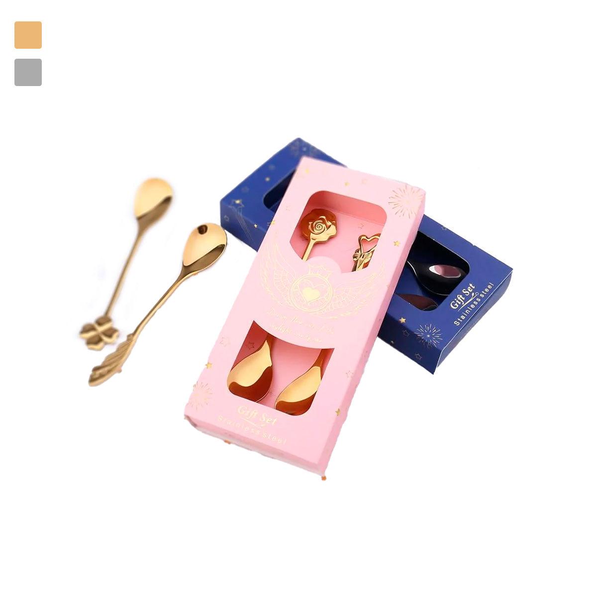 Lindo Set de Cucharas Azucareras o para Postre - TRESSO®