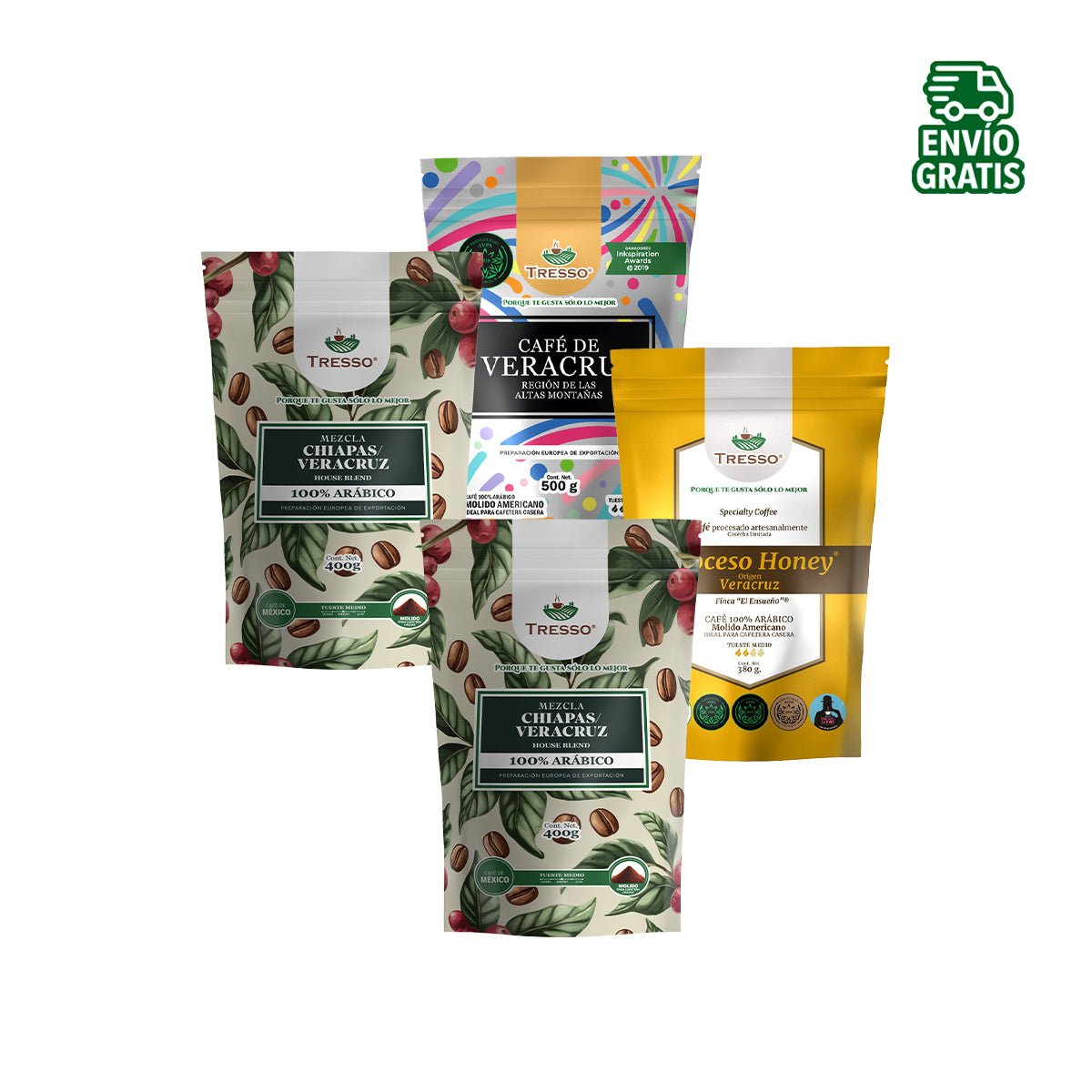 Pack 3 Envío Gratis - TRESSO®