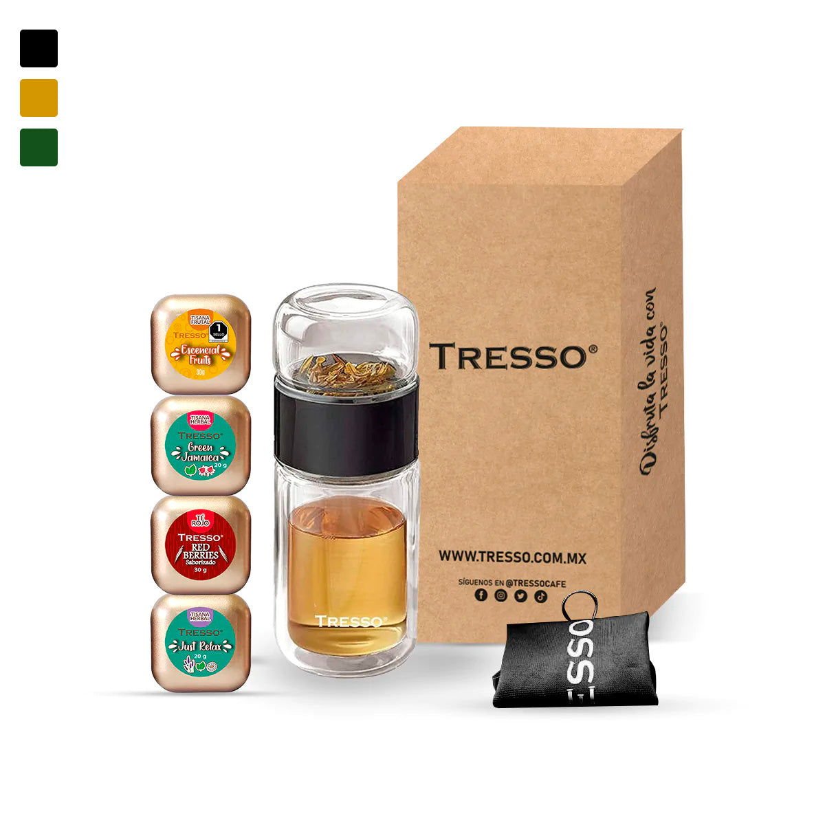 ¡Regalo Perfecto para Él! Botella + Tisanas - TRESSO®