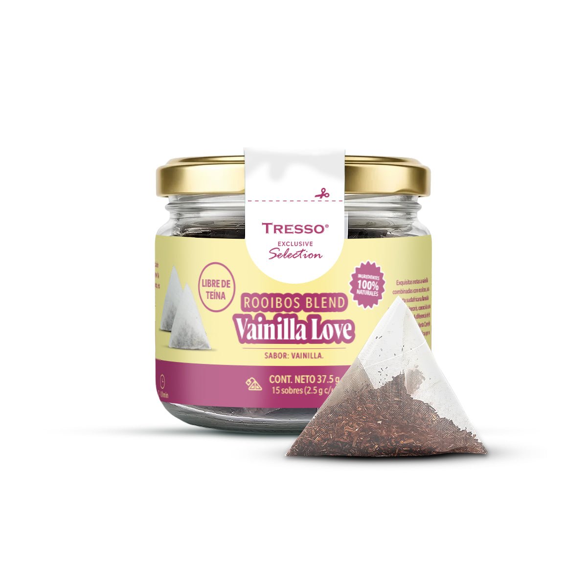 Rooibos Blend Vainilla Love 15 sobres con 2.5g c/u - TRESSO®
