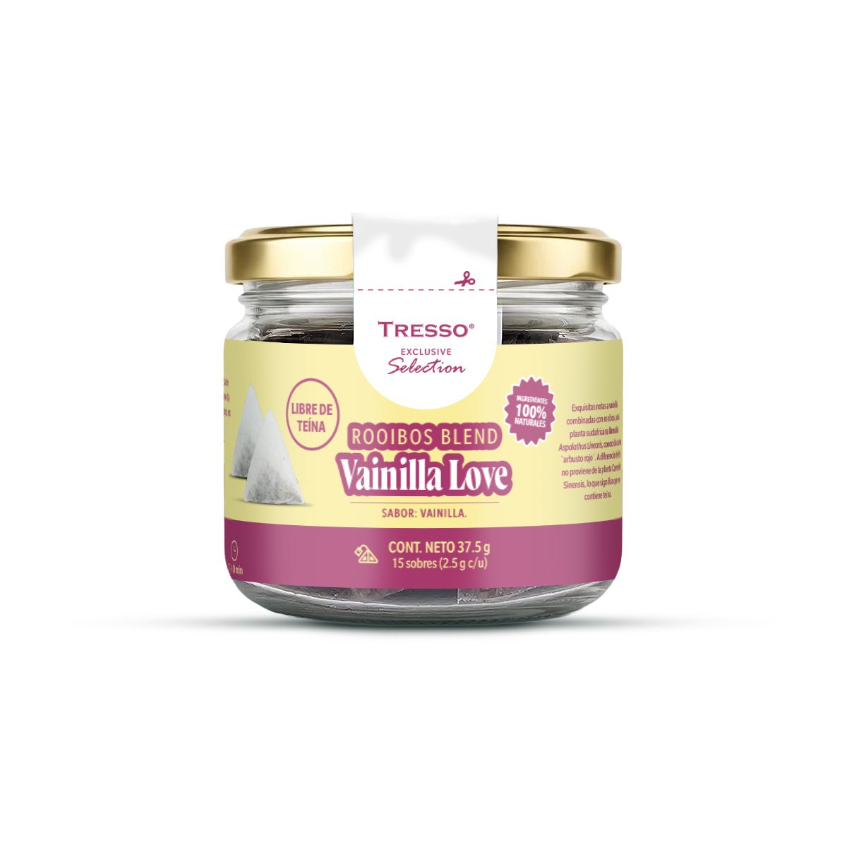 Rooibos Blend Vainilla Love 15 sobres con 2.5g c/u - TRESSO®