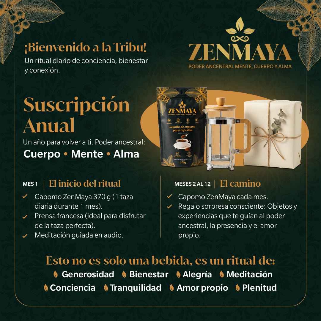 Suscripción mensual Capomo Zenmaya (por 12 meses) - TRESSO®