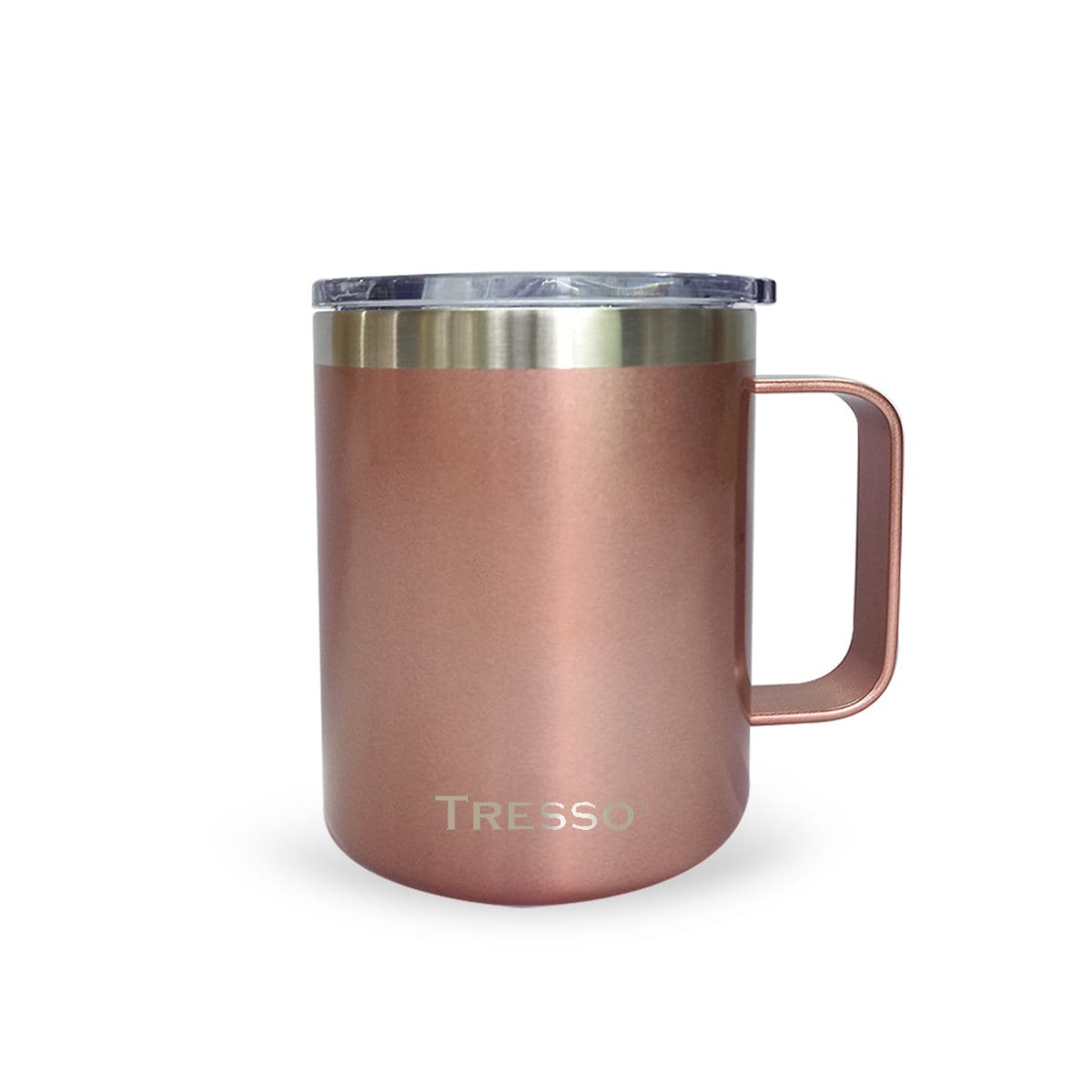 Taza de Acero Inoxidable con Tapa 350ml - TRESSO®