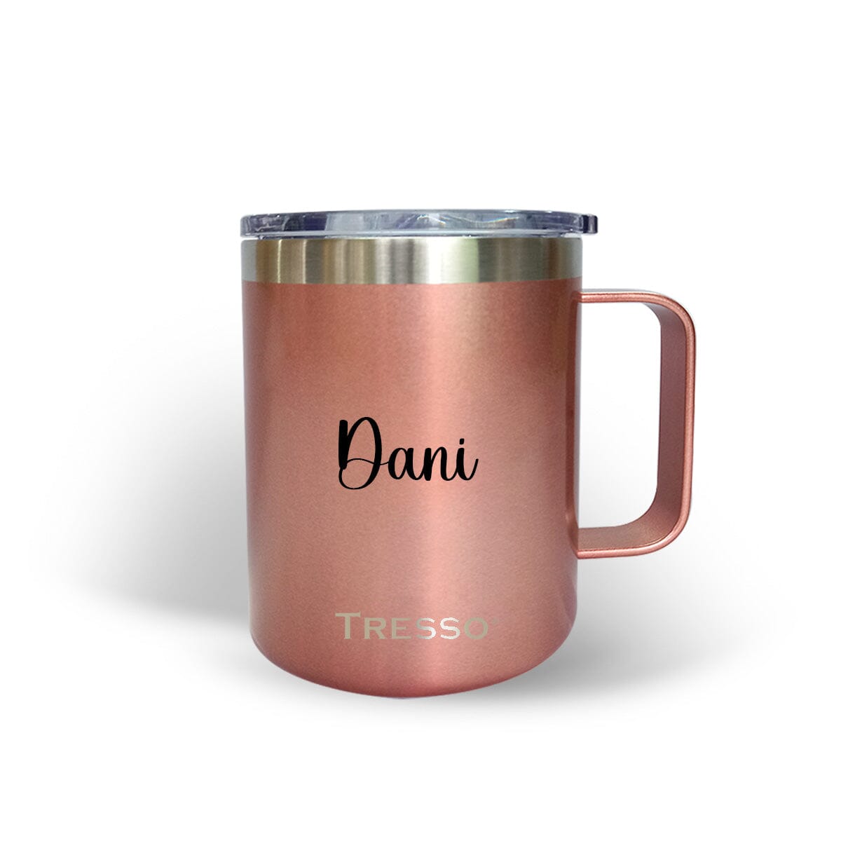 Taza de Acero Inoxidable con Tapa 350ml - TRESSO®