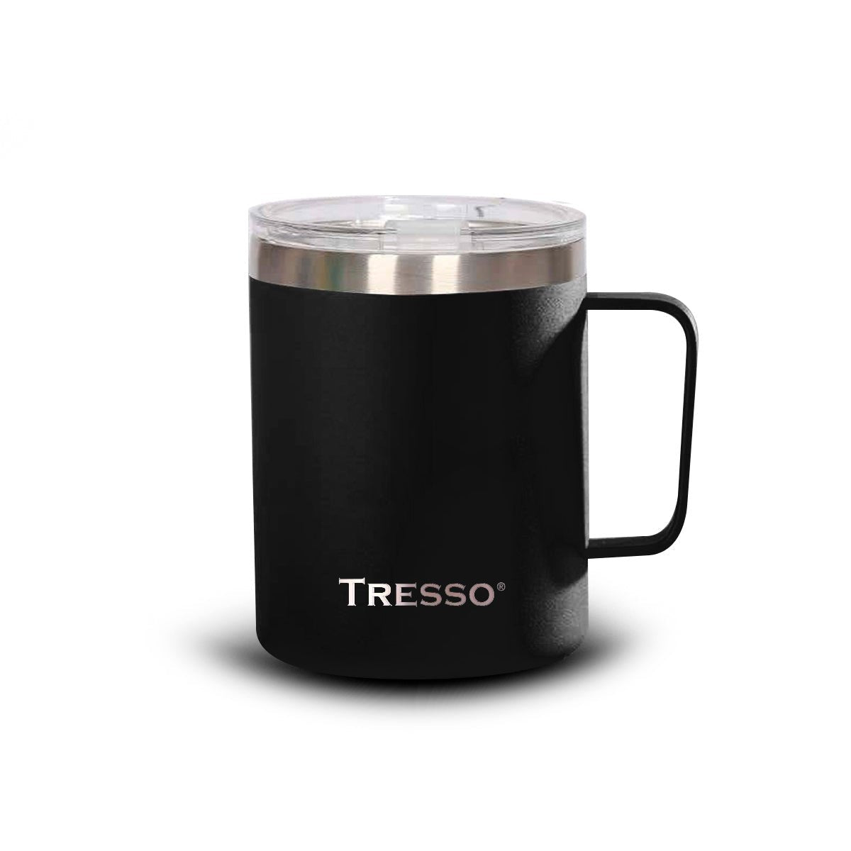 Taza de Acero Inoxidable con Tapa 350ml - TRESSO®