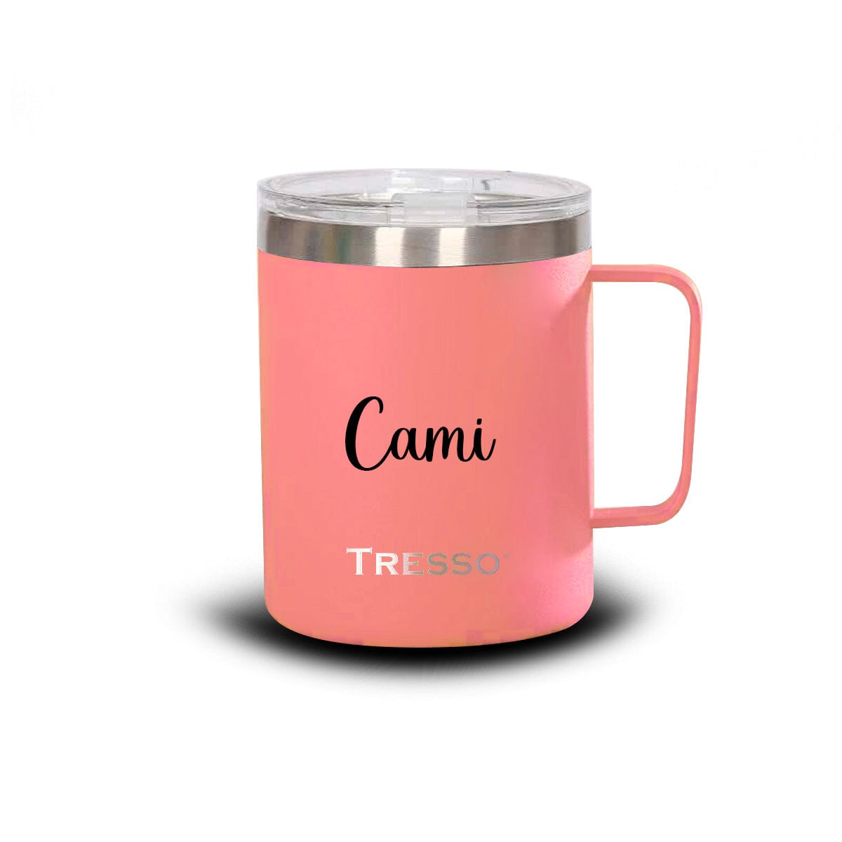 Taza de Acero Inoxidable con Tapa 350ml - TRESSO®