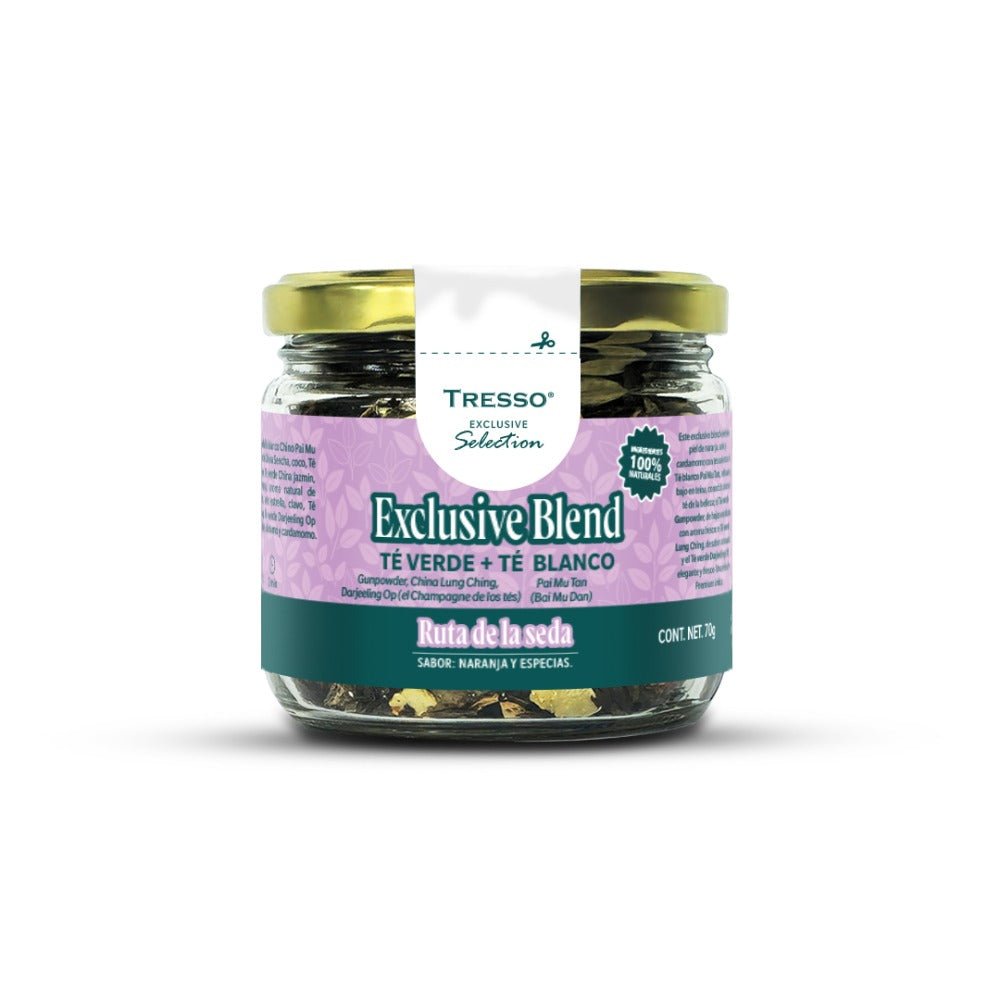 Té blanco + Té verde Ruta de la Seda - TRESSO®