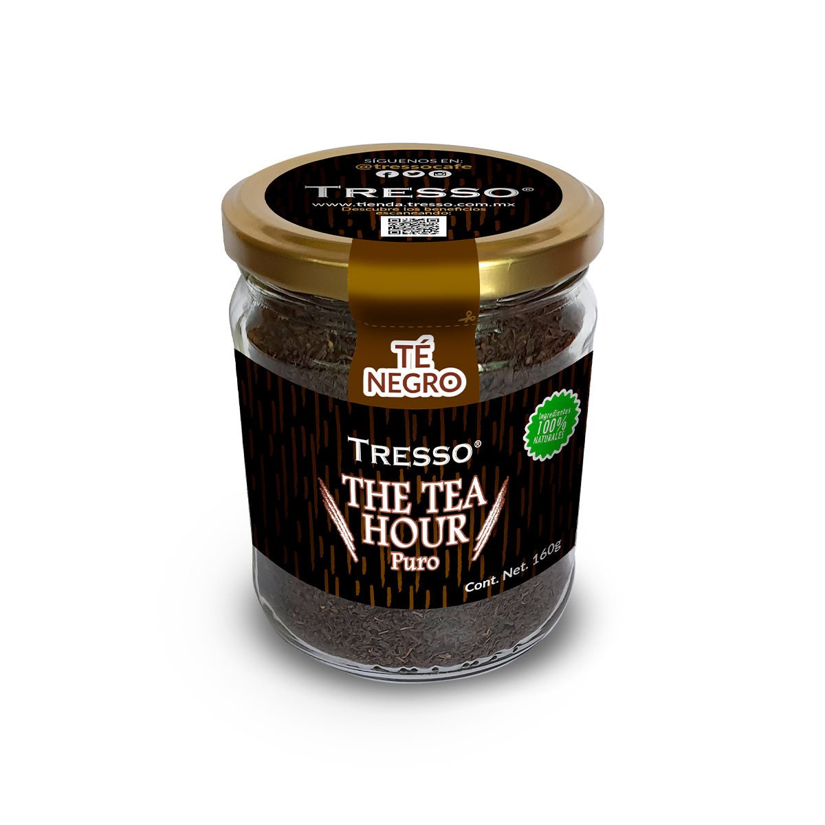 Té Negro (Puro): The Tea Hour 23g-160g - TRESSO®