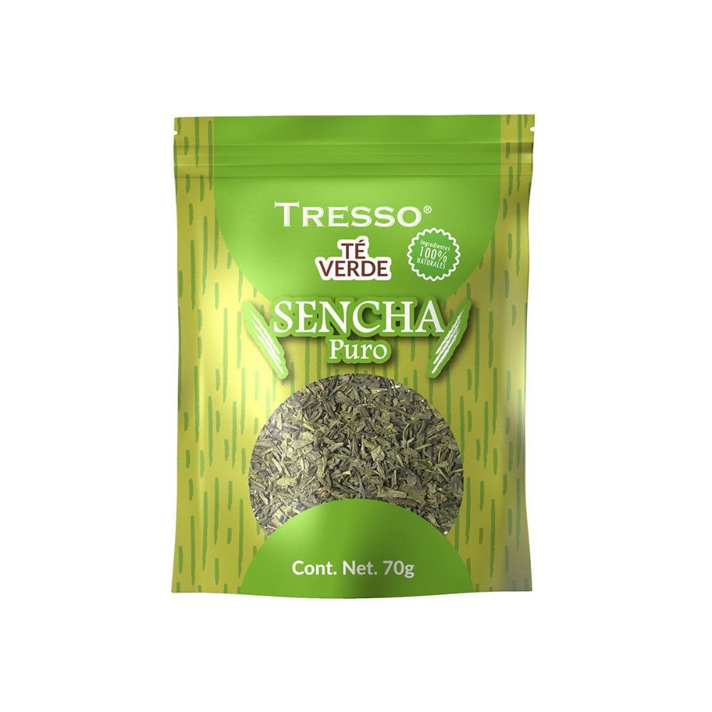 Té Verde Japonés (Puro): Sencha 30g-140g - TRESSO®
