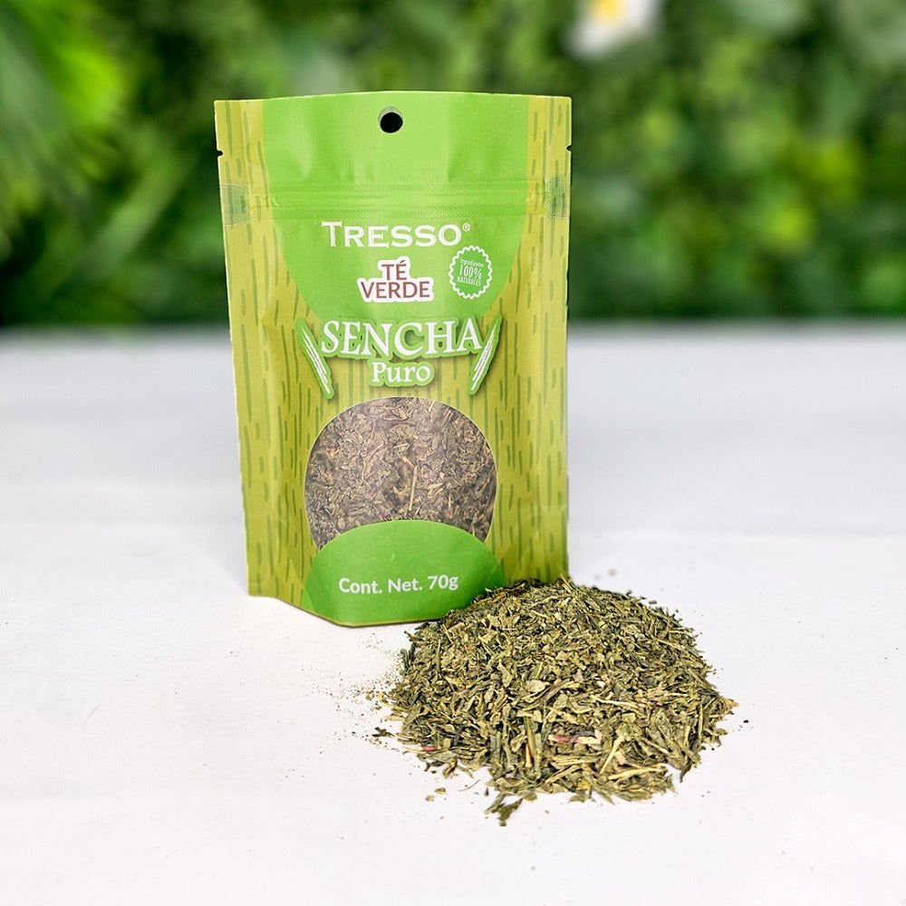 Té Verde Japonés (Puro): Sencha 30g-140g - TRESSO®
