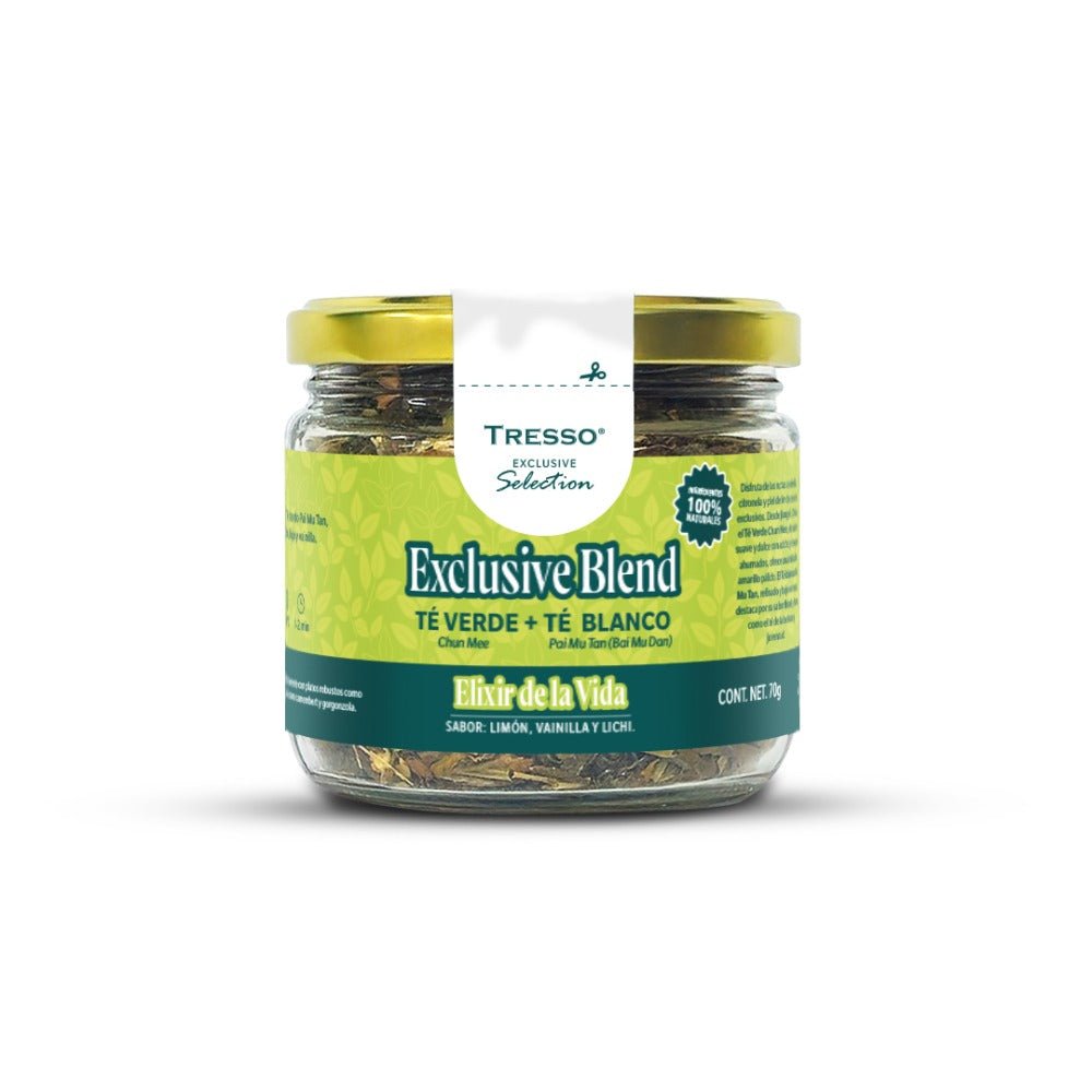 Té verde + Té blanco Elixir de la vida - TRESSO®
