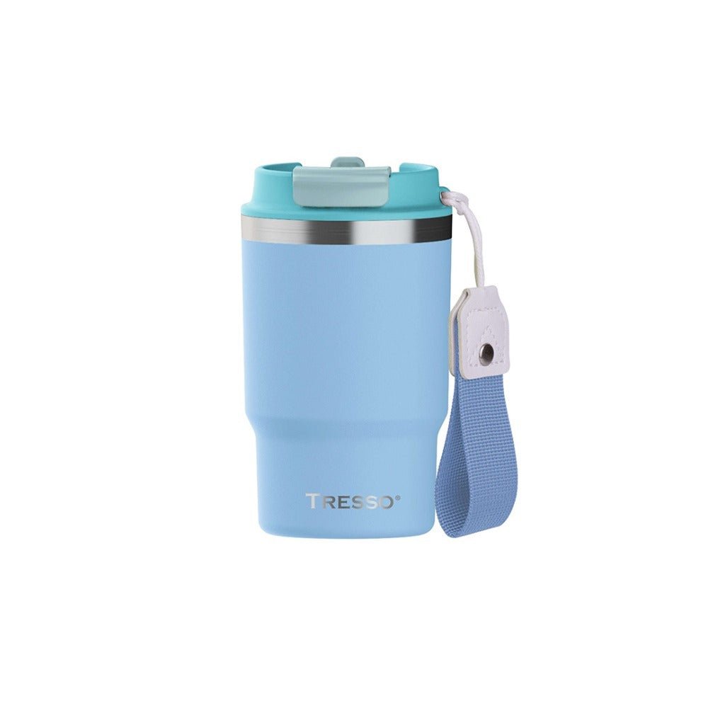 Termo para café y té 470ml con asa de viaje (Exclusivo CDMX) - TRESSO®