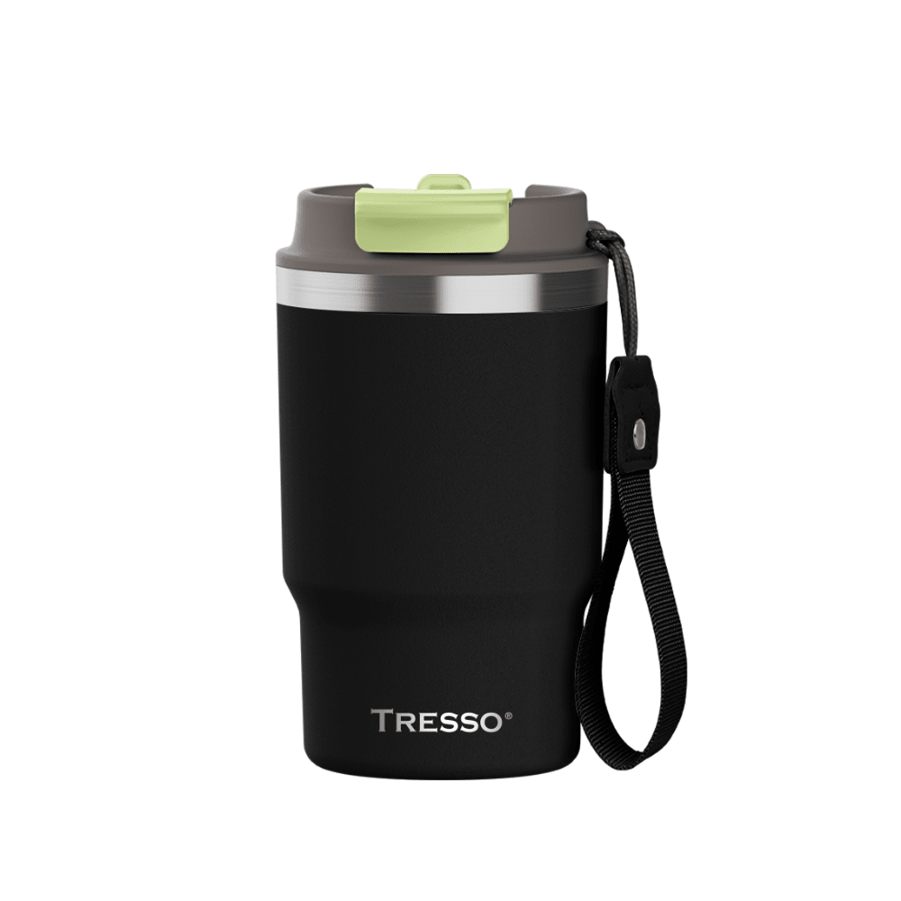Termo para café y té 470ml con asa de viaje (Exclusivo CDMX) - TRESSO®