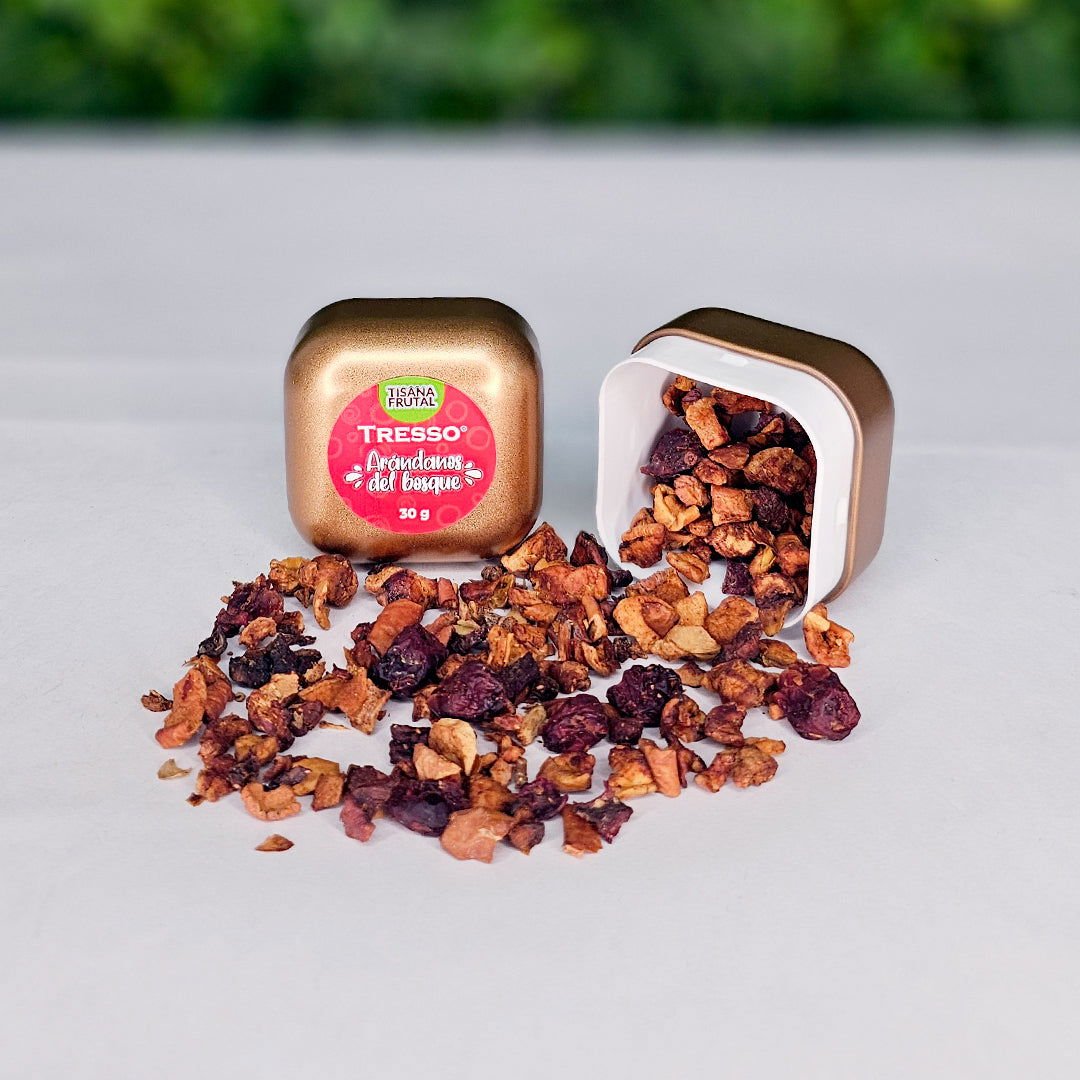 Tisana frutal: Arándanos del bosque 30g-160g - TRESSO®