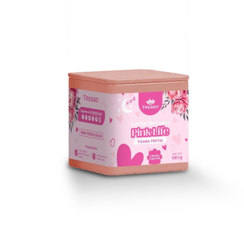 Tisana Frutal Leche de Luna Pink Life - TRESSO®