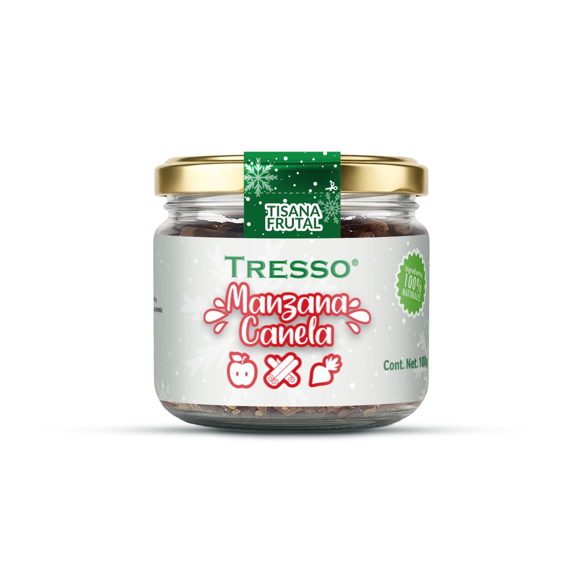 Tisana frutal Manzana Canela 30g-160 g - TRESSO®