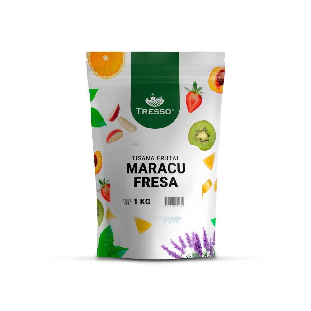 Tisana Frutal: Maracu-Fresa 30g-1kg - TRESSO®