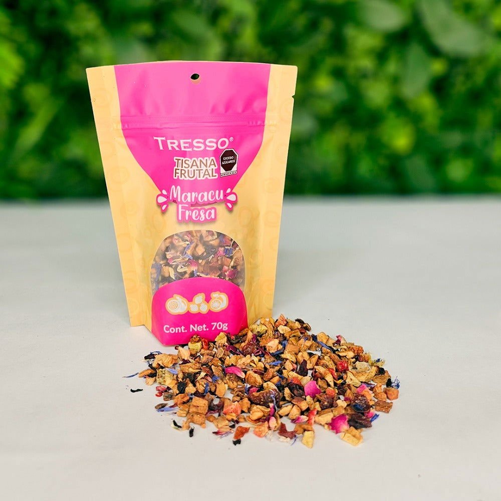 Tisana Frutal: Maracu-Fresa 30g-1kg - TRESSO®