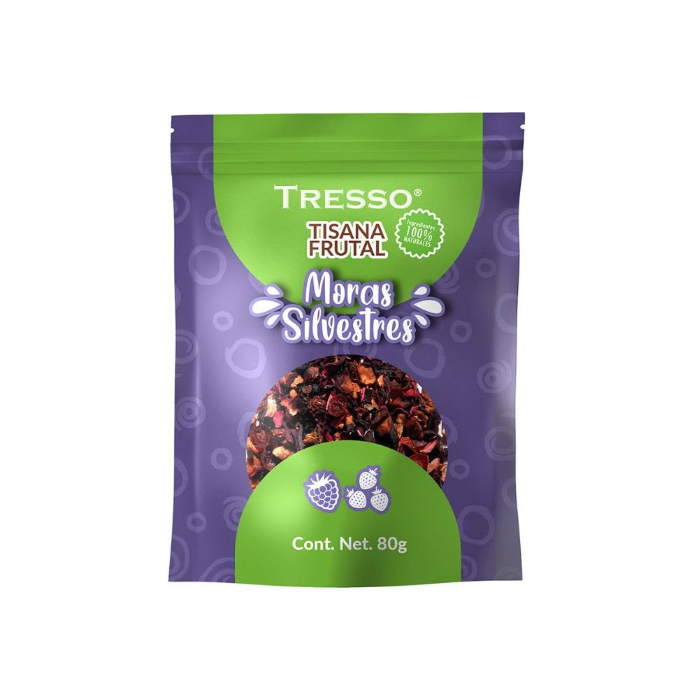 Tisana Frutal: Moras Silvestres 30g-1kg - TRESSO®