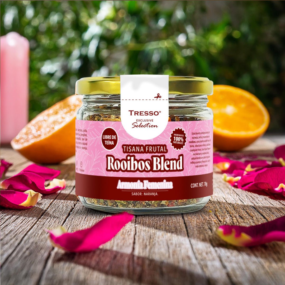 Tisana Frutal Rooibos Blend Armonía Femenina - TRESSO®