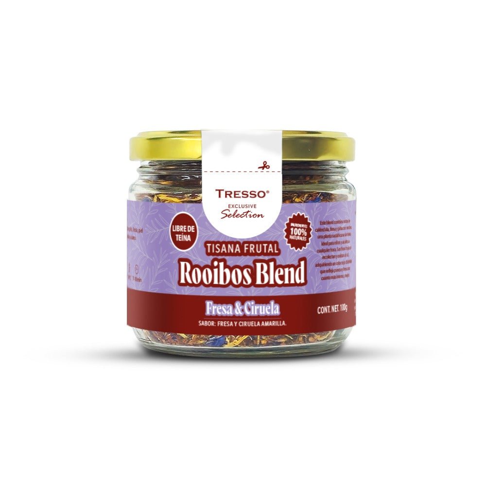 Tisana Frutal Rooibos Blend Fresa & Ciruela - TRESSO®