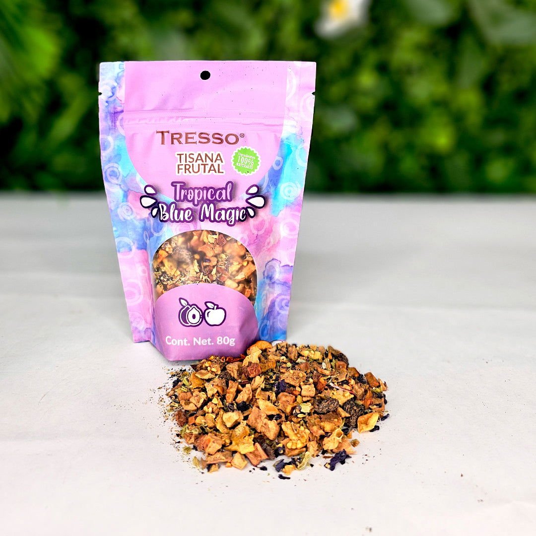 Tisana Frutal: Tropical Blue Magic 20g-160g - TRESSO®