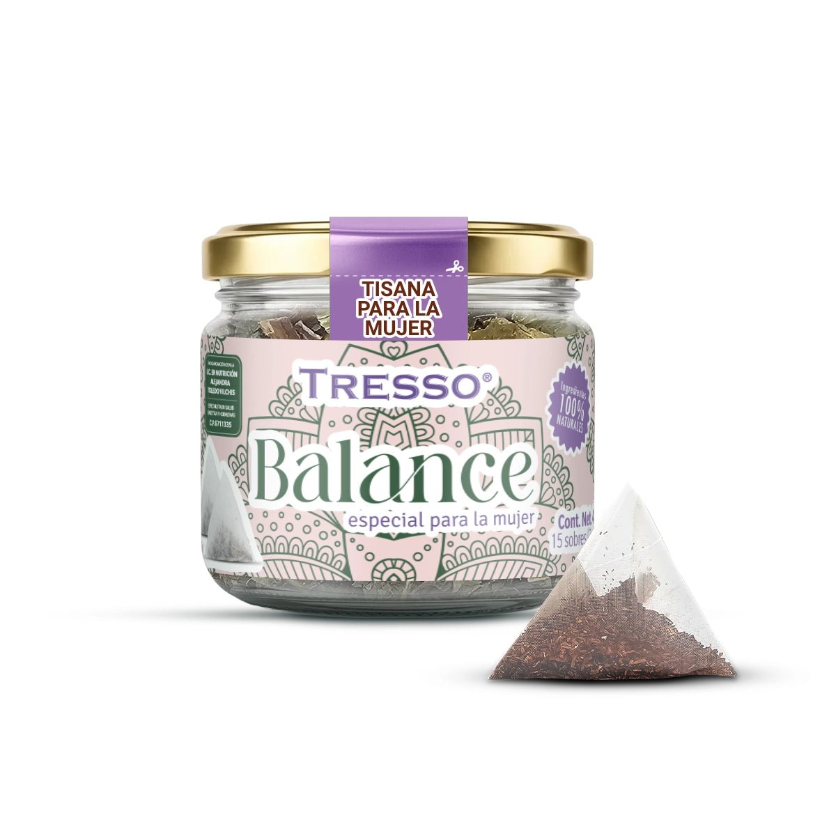 Tisana Herbal Balance 15 sobres con 3g c/u - TRESSO®