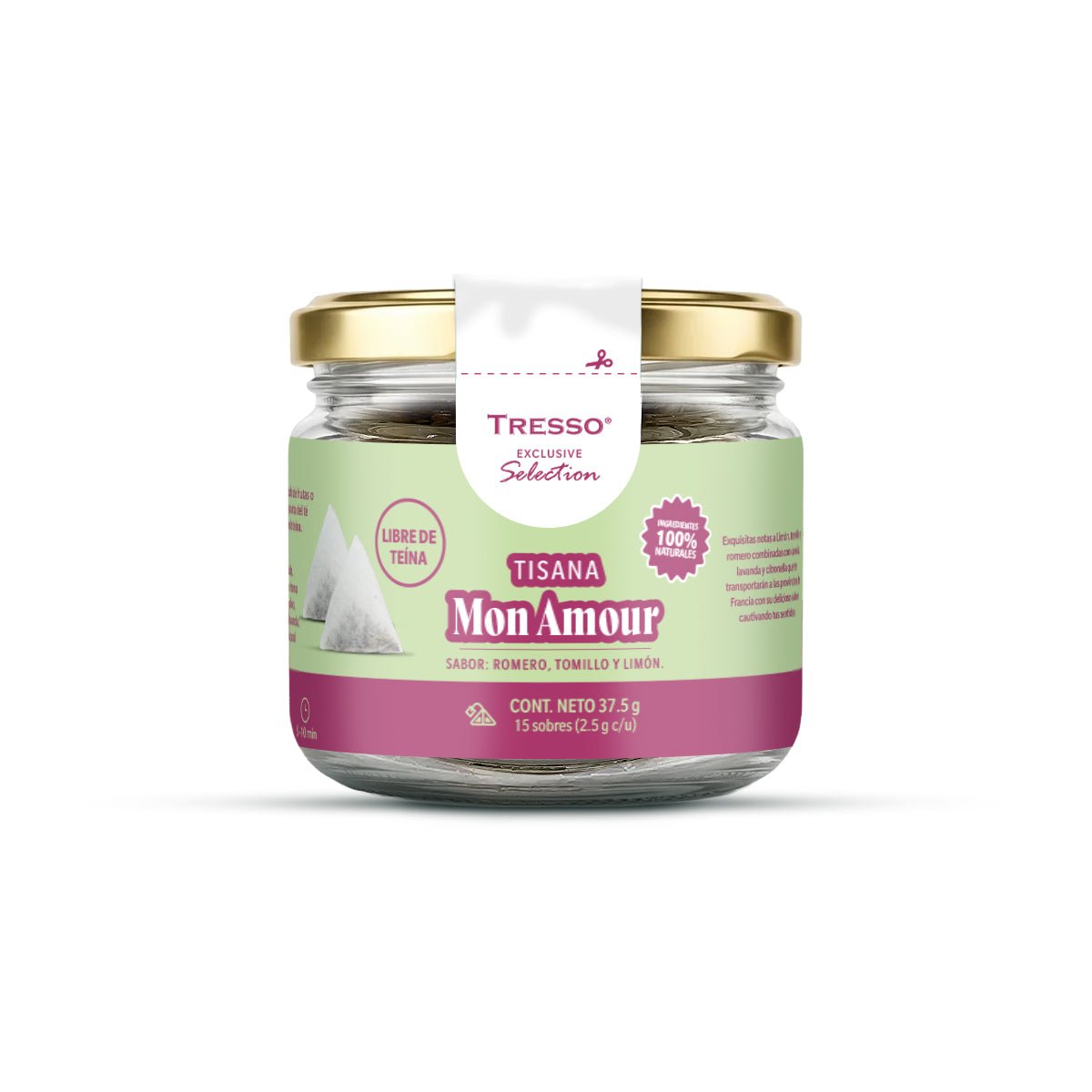 Tisana Mon Amour 15 sobres 2.5g c/u - TRESSO®