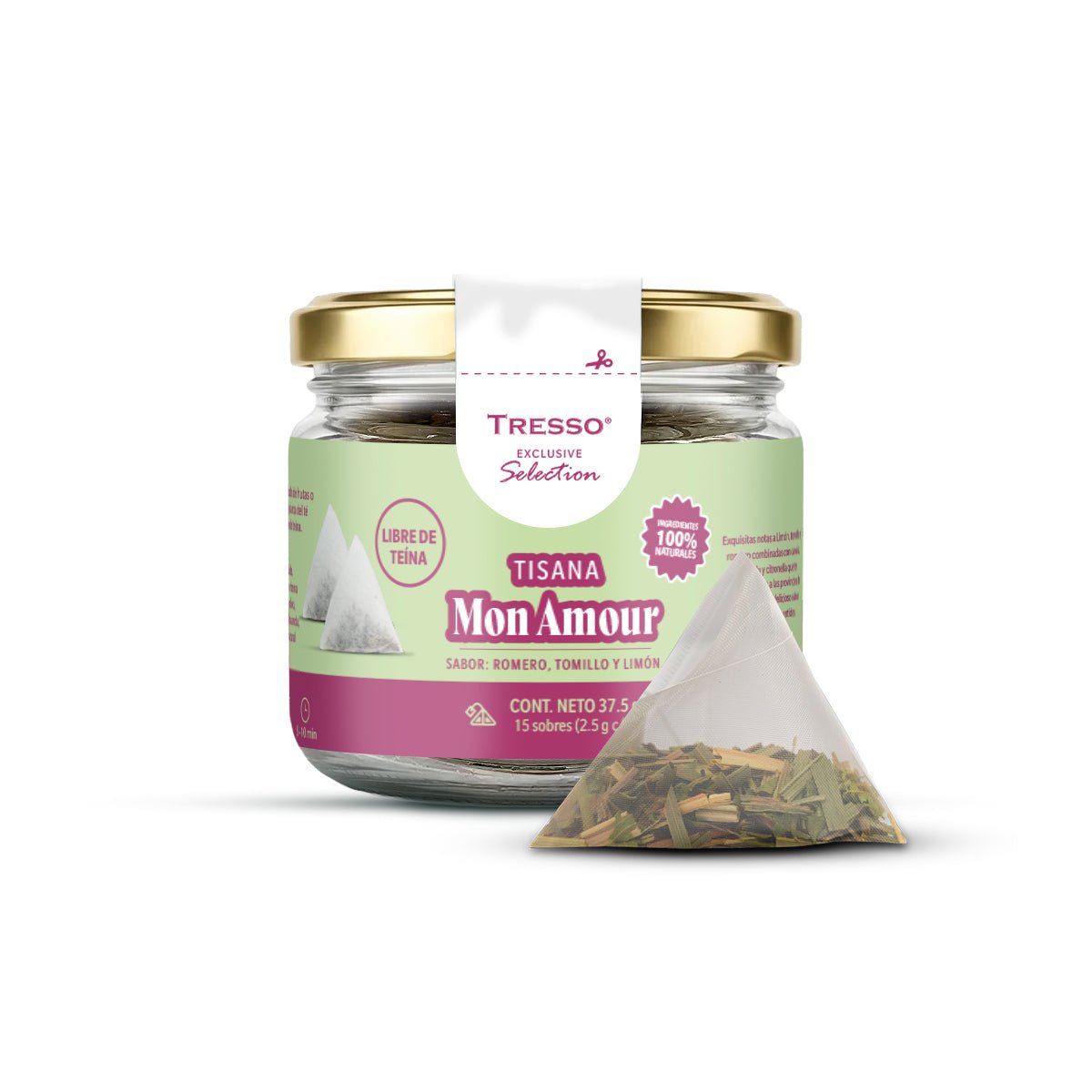 Tisana Mon Amour 15 sobres 2.5g c/u - TRESSO®